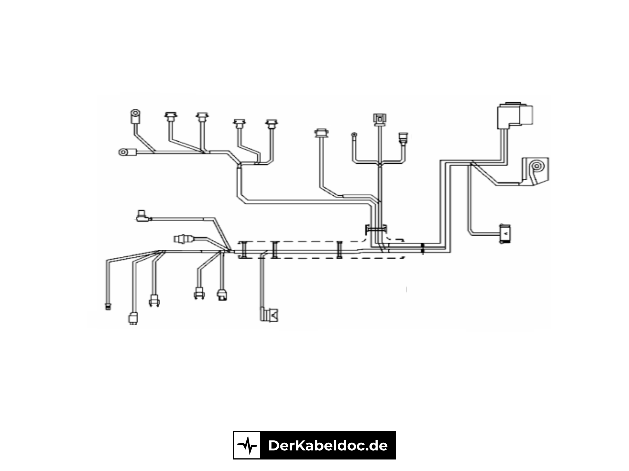 Motorkabelbaum Restauration W202 M111 C180 C200 C230 A2024407606