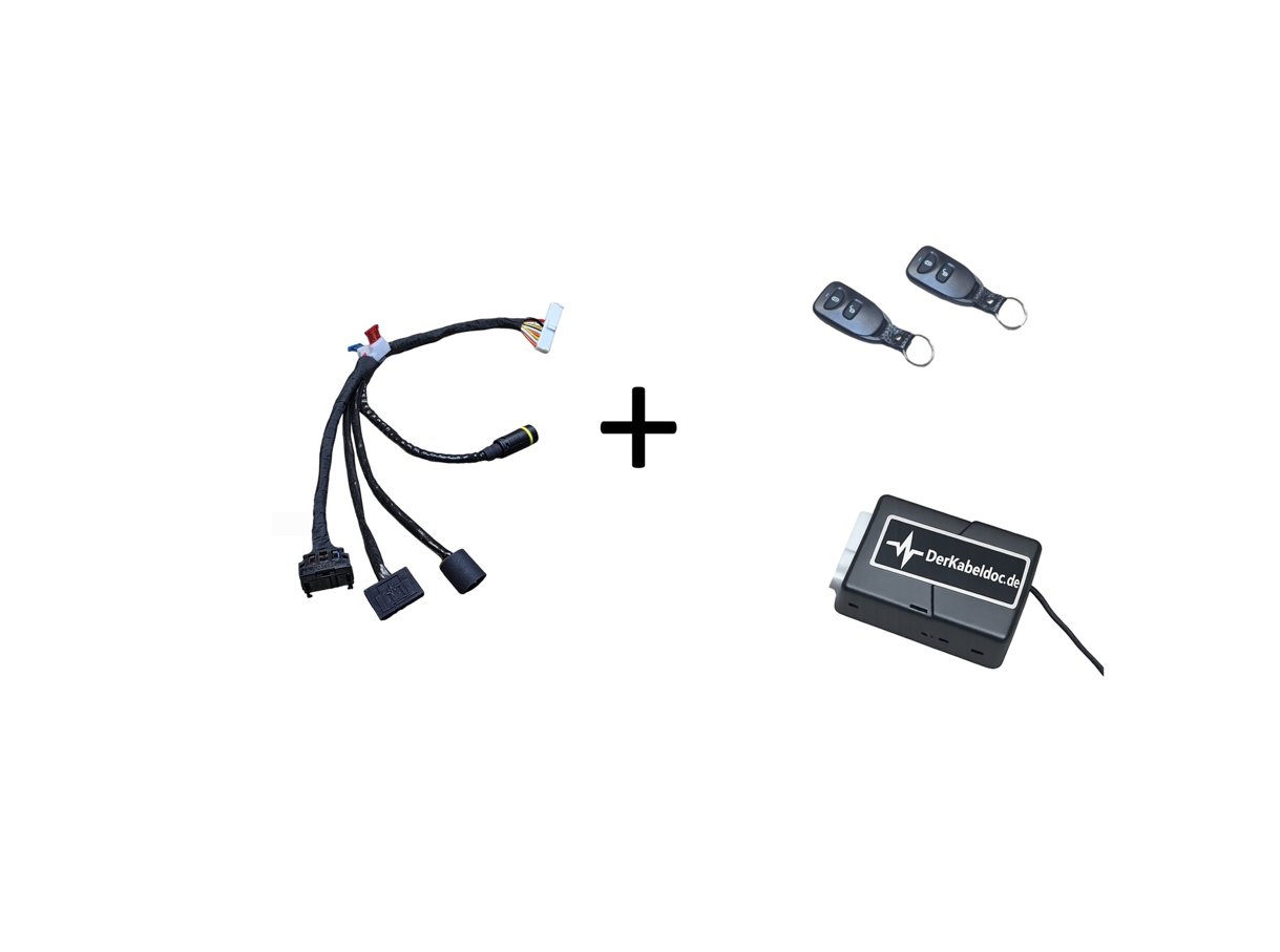 Funkfernbedienung Nachrüstset Mercedes W124 W201 W126 R107 – Plug & Play Zentralverriegelung
